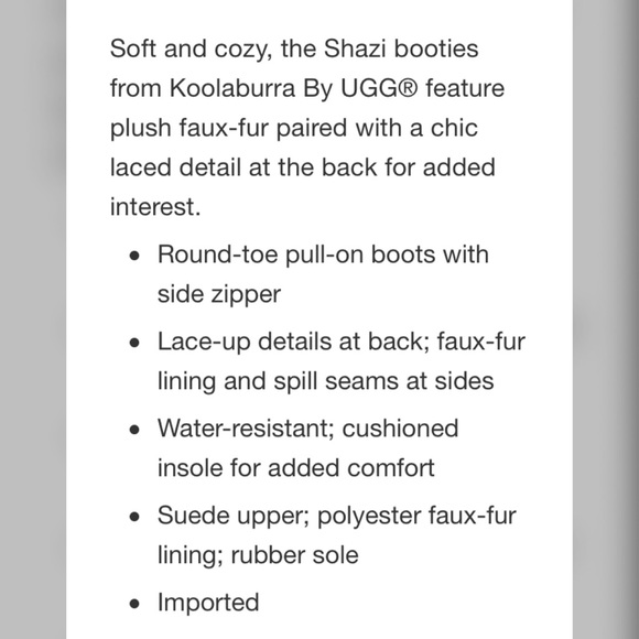 NWOT ❣️ Koolaburra by UGG - Shazi Short Boots - Picture 3 of 8